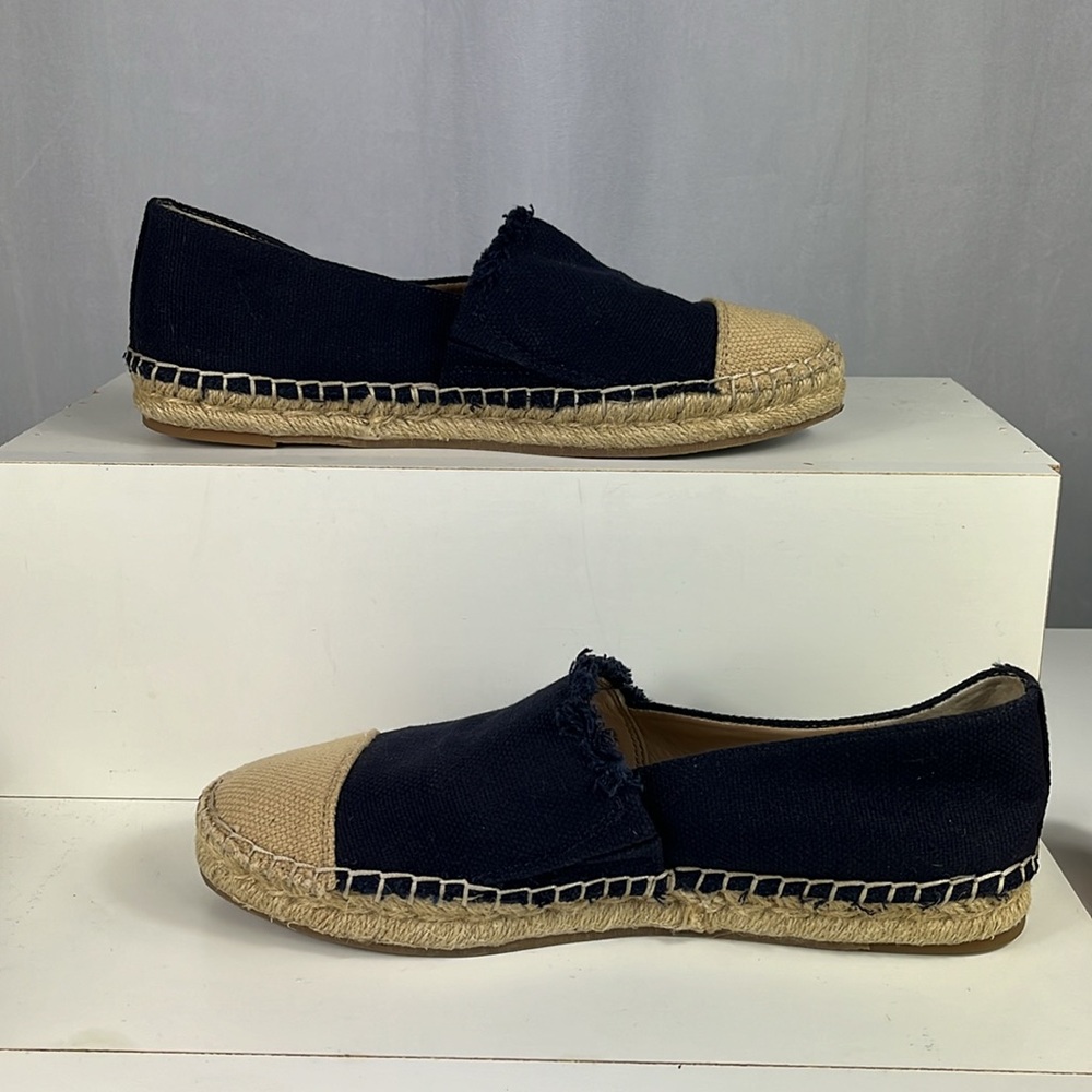 J. McLaughlin Redding Navy Canvas Espadrilles.‎ - Picture 3 of 10